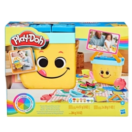Ciastolina Play-Doh,Starters,Piknik i nauka kształtów 6 tub Hasbro