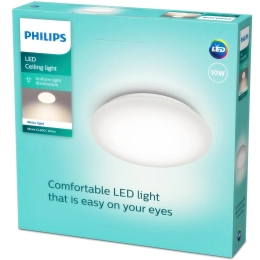 Plafon LED Lampa Sufitowa Biała 3000K 10W 900 lumen Moire CL200 Philips