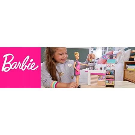 Lalka Barbie Kawiarnia Zestaw You Can Be Anything
