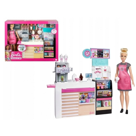 Lalka Barbie Kawiarnia Zestaw You Can Be Anything