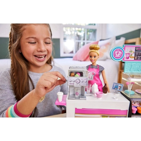 Lalka Barbie Kawiarnia Zestaw You Can Be Anything