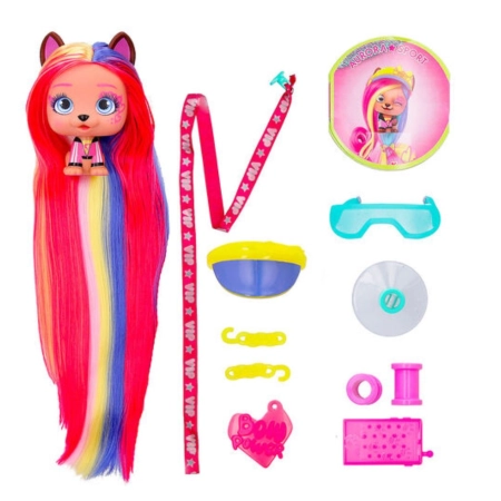 Piesek do stylizacji Vip Pets Aurora Bow Power figurka + akcesoria