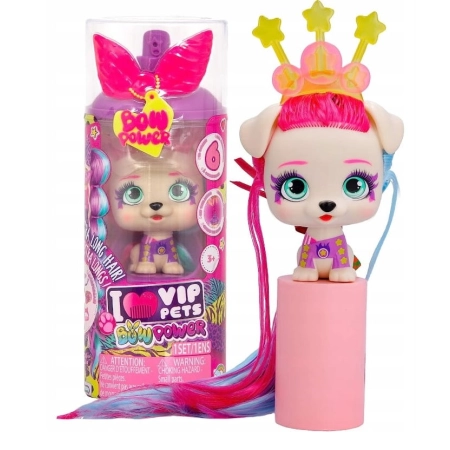 Piesek do stylizacji Vip Pets Gwen Bow Power figurka + akcesoria