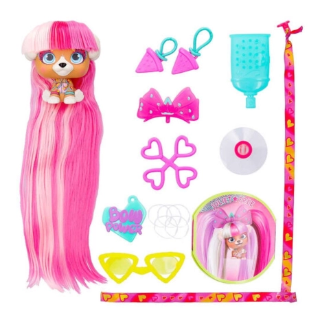 Piesek do stylizacji Vip Pets Juliet Bow Power figurka + akcesoria