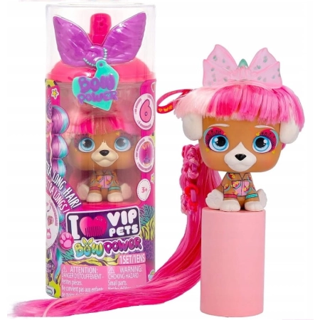 Piesek do stylizacji Vip Pets Juliet Bow Power figurka + akcesoria