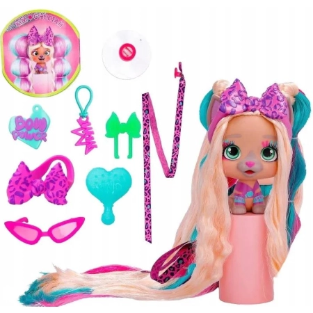 Piesek do stylizacji Vip Pets Kim Bow Power figurka + akcesoria