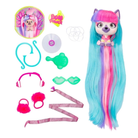 Piesek do stylizacji Vip Pets Natty Bow Power figurka + akcesoria
