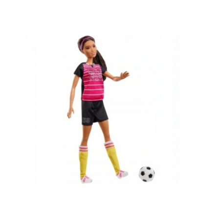 Lalka Barbie 60 lecie Kariera Piłkarka Model GFX26
