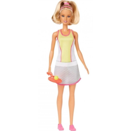 Lalka Barbie 60 lecie Kariera Tenisistka GJL65 HIT