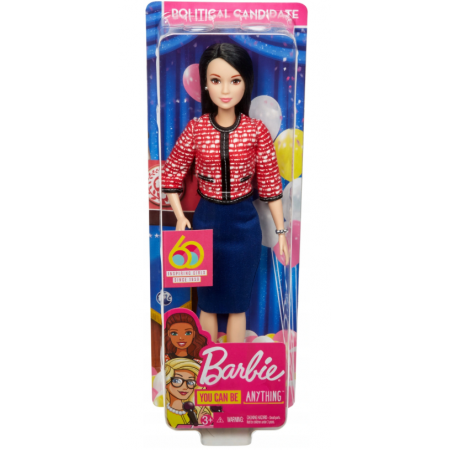 Lalka Barbie 60 lecie Kariera Polityk GFX2 Mattel