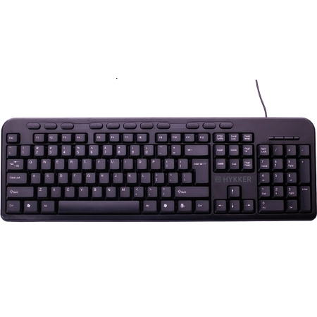 Klawiatura Multimedialna Hykker z diodami Caps/Num