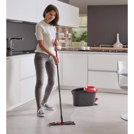 Mop Płaski Obrotowy Vileda UltraMat Turbo Zestaw