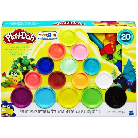 Ciastolina Play-Doh Zestaw Hasbro 15 Tub+ Akcesoria