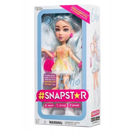 SNAPSTAR YULU Lalka Echo + Akcesoria + Aplikacja