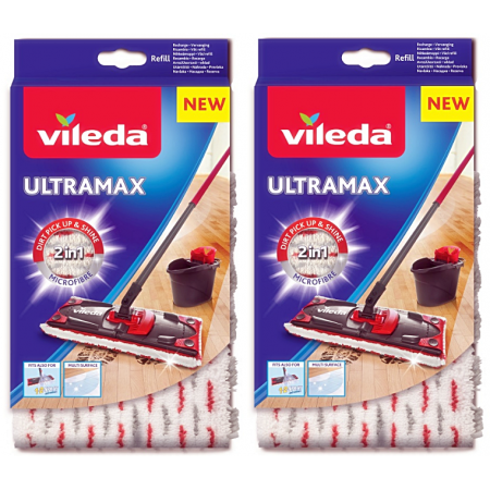 Vileda Wkład do mopa UltraMax UlrtaMat Spray 2 szt
