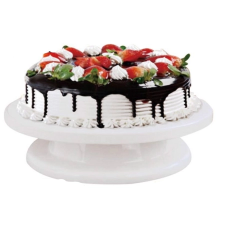 Patera obrotowa do dekoracji tortów ciast 28 cm