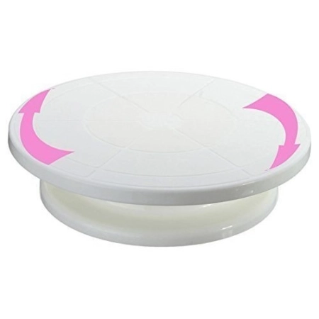 Patera obrotowa do dekoracji tortów ciast 28 cm
