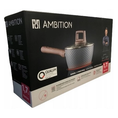 Rondel z pokrywką AMBITION Nantes 1,7 l indukcja
