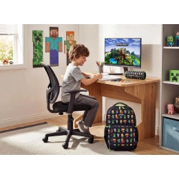 Plecak szkolny Figurki Minecraft tornister pojemny 15L Astra