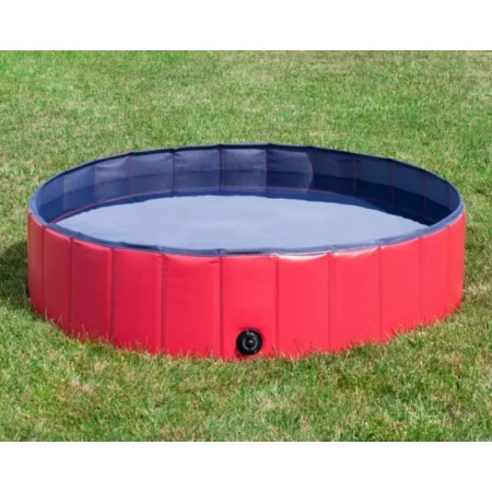 Basen brodzik dla psa dzieci 160x30cm PVC składany