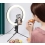 Lampa i statyw do smartfona foto video live stream ring Baseus