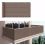 Osłona Balkonowa Mata Maskująca Cieniująca na Balkon 75x600cm Wenge
