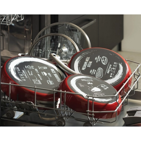 Pokrywka 24cm żaroodporna szkło hartowane Delimano Titanium Legend