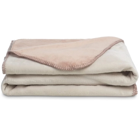 DORMEO CHARMING koc polarowy z kieszonką na stopy 190x130cm Różowy