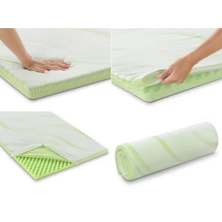 Materac nawierzchniowy Topper pianka 4 cm Nature's Aloe Vera Dormeo