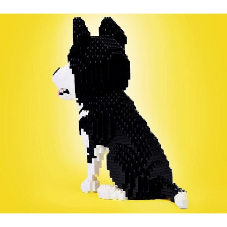Klocki Pies Husky Franky Figurka 3D 1900 elementów dla dzieci 5+ Elefun