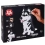 Klocki Pies Husky Franky Figurka 3D 1900 elementów dla dzieci 5+ Elefun