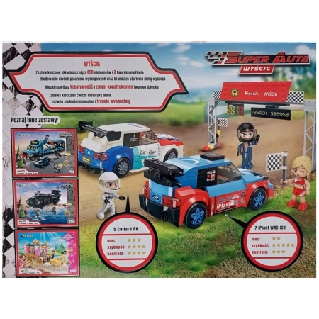 Klocki Elefun Super Auta Wyścig 4202