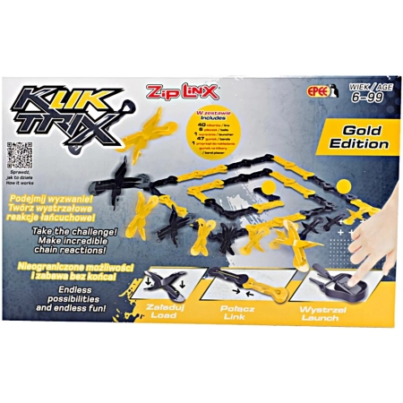 KLIK TRIX Gold Edition wystrzałowe klocki konstrukcyjne 6+ EPEE