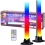 2x Lampa LED RGB Belki Świetlne Light Bar Pion i Poziom Sensor Muzyki Pilot - Zdj. 1