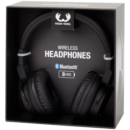 Słuchawki nauszne bezprzewodowe Bluetooth Fresh 'n Rebel Black