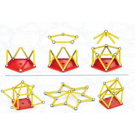 GEOMAG Classic Klocki Magnetyczne 42 elementy