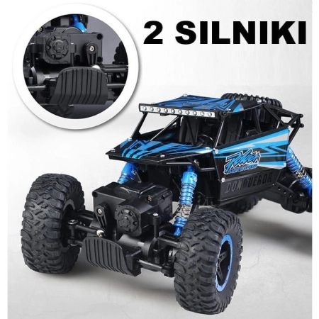 Sterowany samochód terenowy RC Rock Crawler 4x4 BL