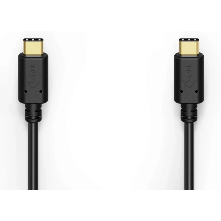 Hama Kabel USB-C do telefonu 1,5m QC Szybkie Ładowanie Pozłacany czarny