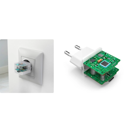 Ładowarka do iPhone iPad 20W QC + kabel Lightning licencja Apple MFI Hama