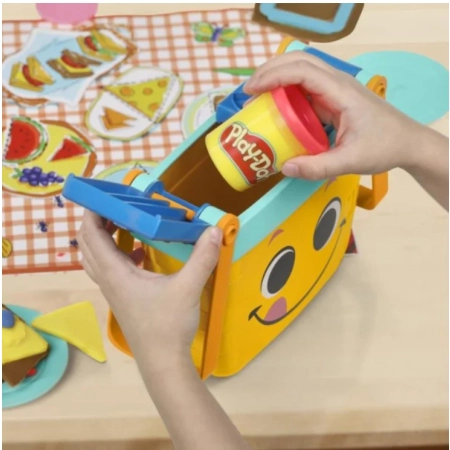 Ciastolina Play-Doh,Starters,Piknik i nauka kształtów 6 tub Hasbro