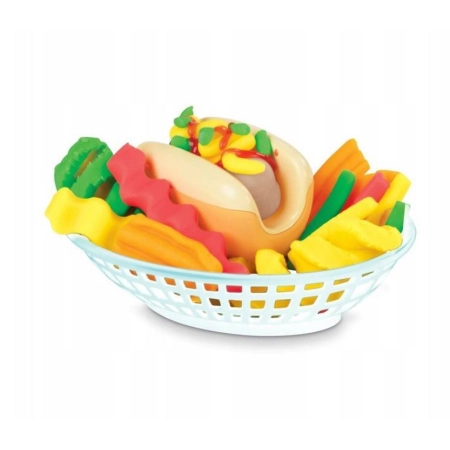 Ciastolina Play-Doh Kitchen Spiralne Frytki 5 tub Hasbro