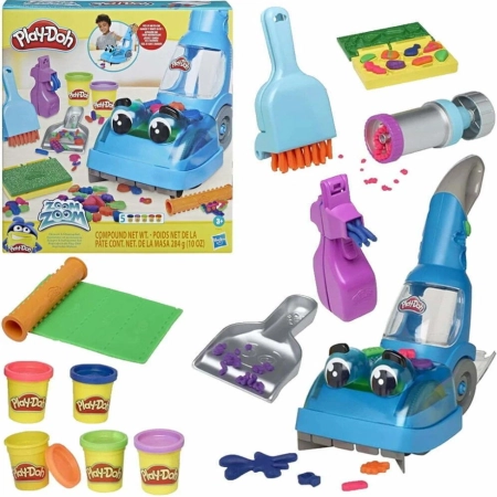 Ciastolina Play-Doh odkurzacz do sprzątania + akcesoria Hasbro F3642