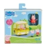 Figurki Świnka Peppa George Mama Świnka + autobus zestaw Hasbro