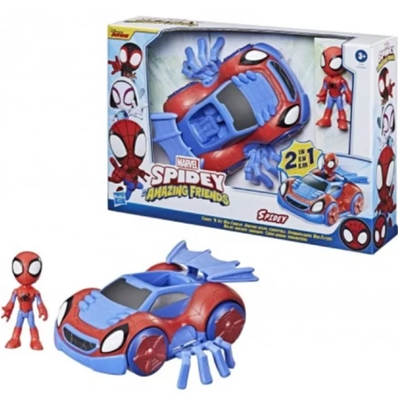 Spidey Amazing Friends Pojazd z figurką HASBRO 2w1
