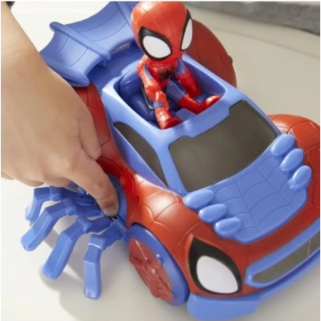 Spidey Amazing Friends Pojazd z figurką HASBRO 2w1