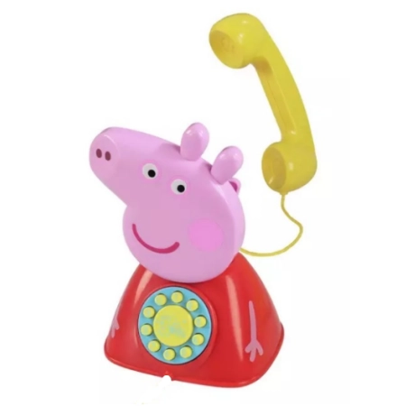 Telefon Świnki Peppy z Dźwiękiem Dzwoni Gra 18m+
