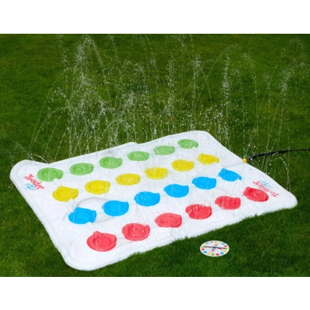 Twister Splash Mata Wodna Gra Plenerowa z Natryskiem Hasbro