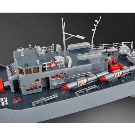 Statek RC zdalnie sterowany Okręt Torpedowy 1:115 49cm 2,4GHz