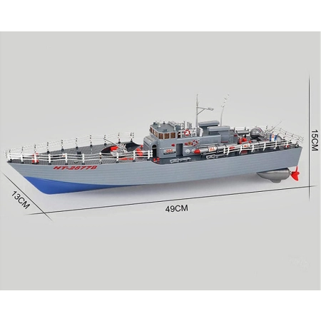 Statek RC zdalnie sterowany Okręt Torpedowy 1:115 49cm 2,4GHz
