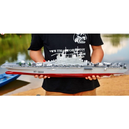 Zdalnie sterowany statek RC 75cm Lotniskowiec USS Wasp 1:350 2,4GHz